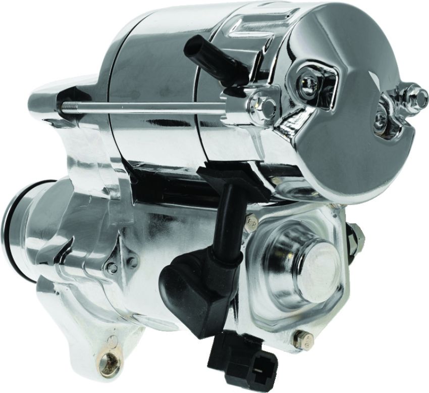 Bikers Choice 215142 07-17 Big Twin 06 Dyna Except M-8 Chrome 1.4KW Starter