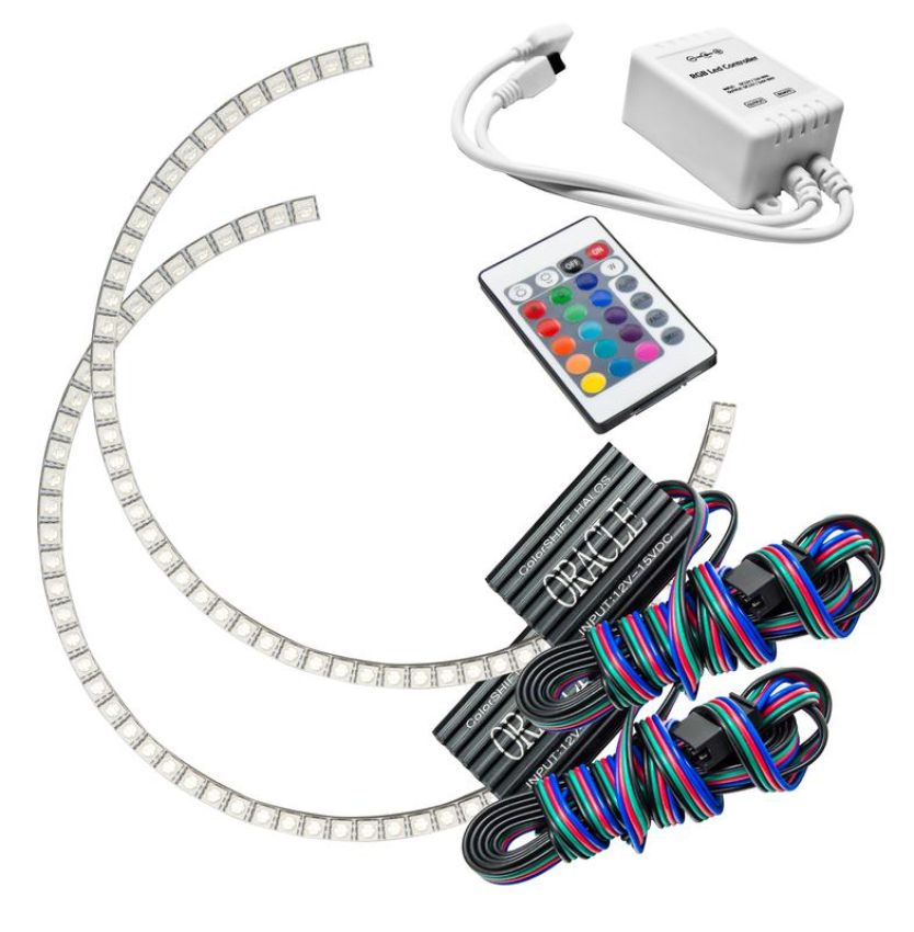 Oracle Lighting 1312-504 ColorSHIFT(tm) Halo Kit, ColorSHIFT(tm) - Simple