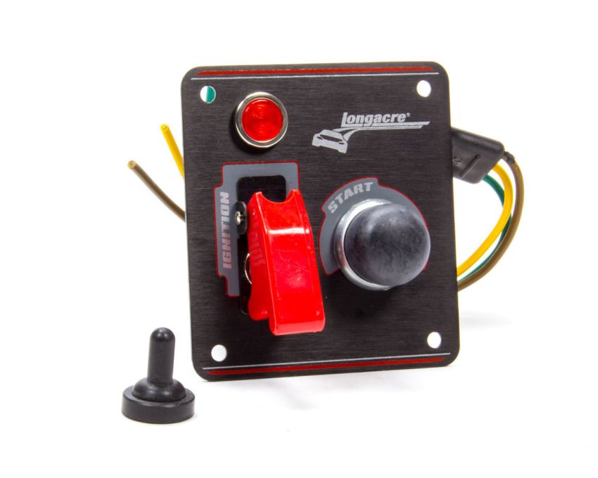 LONGACRE LON52-44863 Ignition Panel Black w/Pilot Light