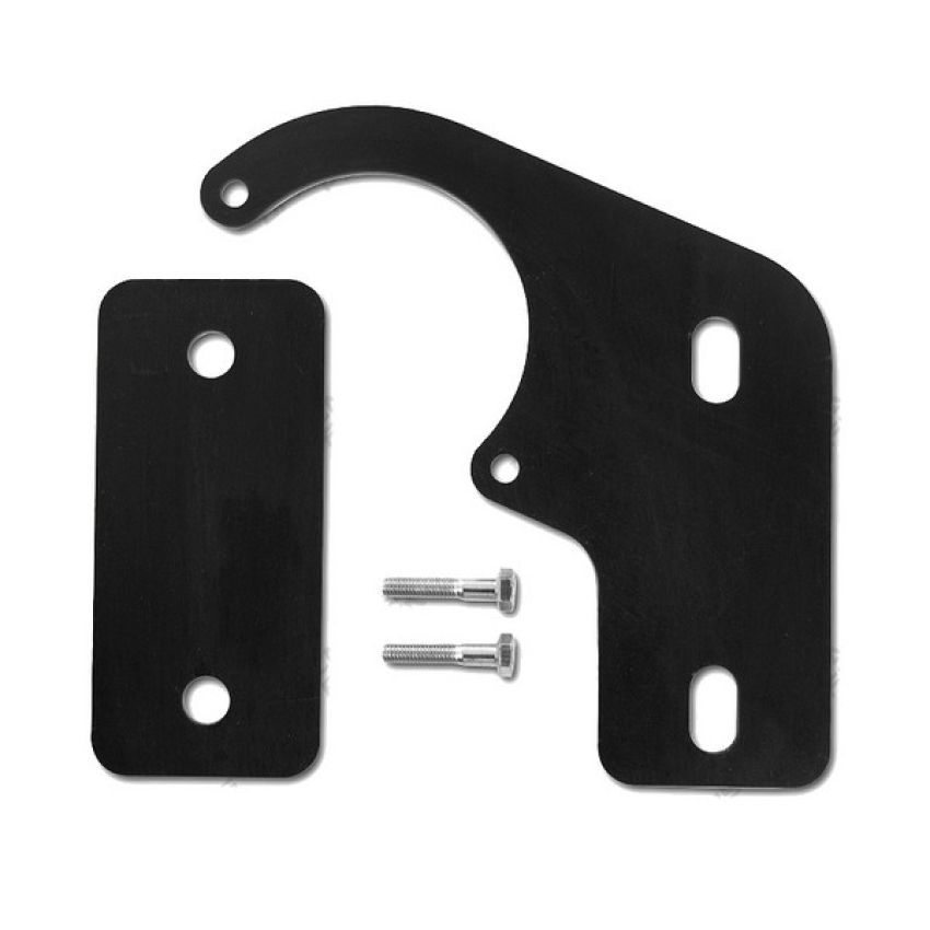 MBRP Exhaust 132032 Vacuum Pump Relocate Kit; Black Zinc Finish.