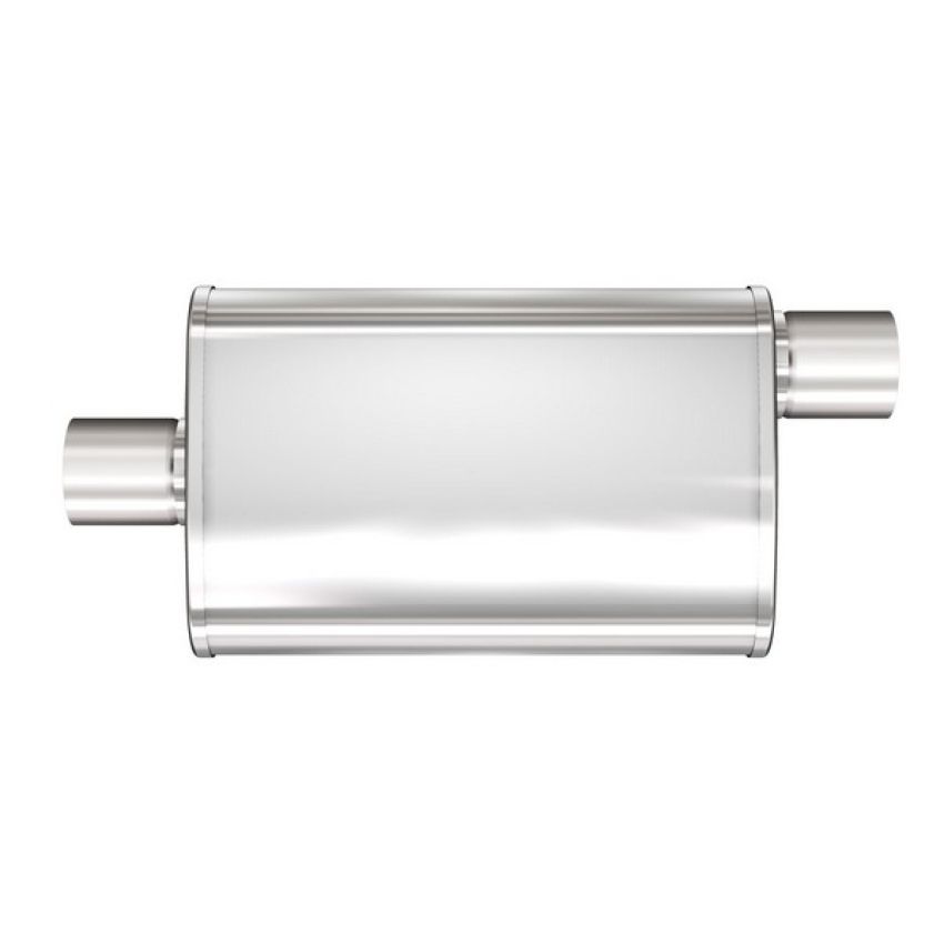 MagnaFlow Exhaust Products 13214 Multi-Chamber Performance Muffler; 2in. Offset/Center; 4x14x9 Body