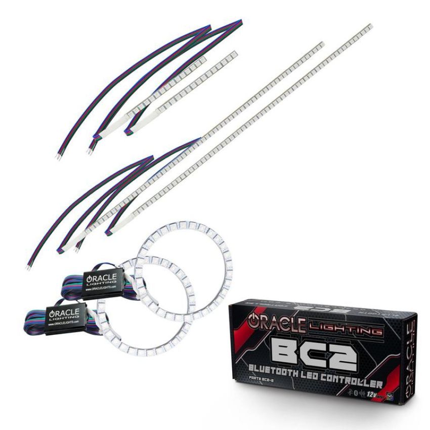 Oracle Lighting 1324-335 ColorSHIFT(tm) Halo Kit, w/ DRL Kit, ColorSHIFT(tm) - BC1