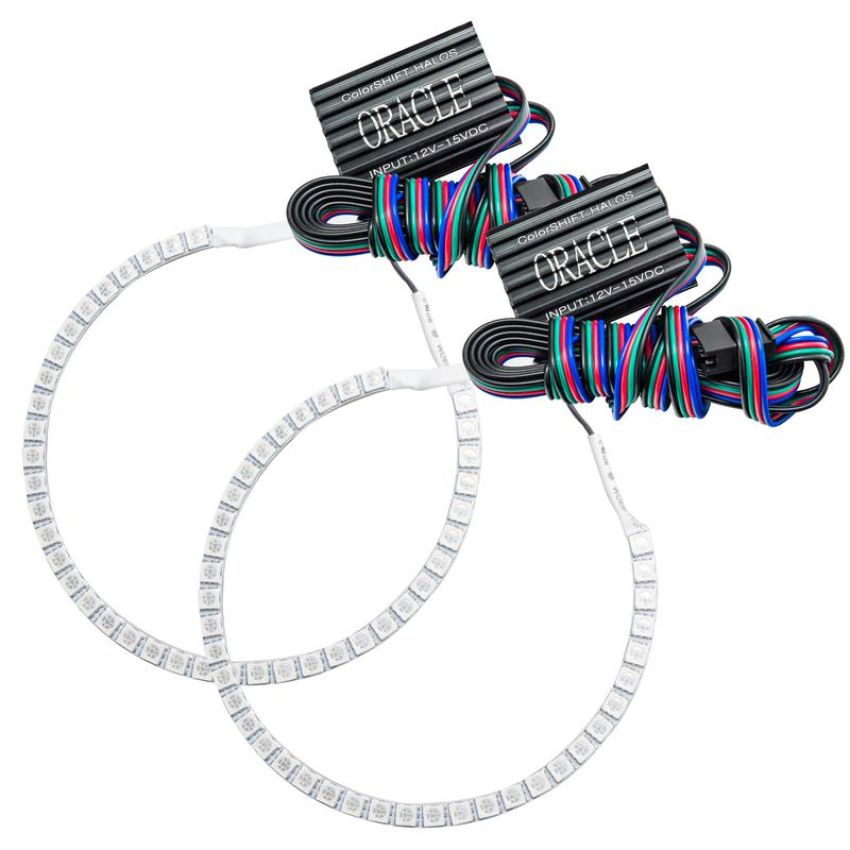 Oracle Lighting 1325-333 LED Fog Halo Kit, ColorSHIFT