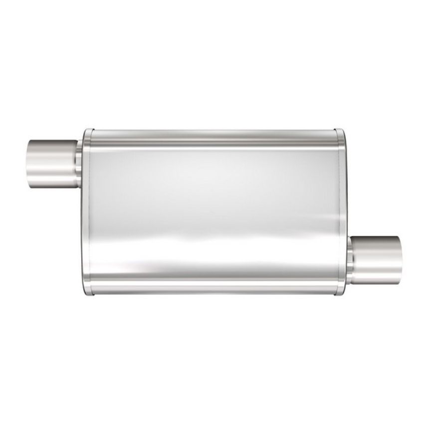 MagnaFlow Exhaust Products 13264 Multi-Chamber Performance Muffler; 2in. Offset/Offset; 4x18x9 Body