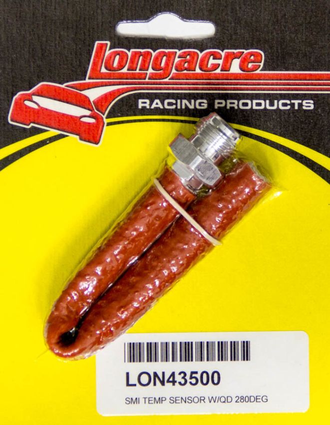 LONGACRE LON52-43500 Temp Sensor 280deg SMI w/QD Lead & Fitting