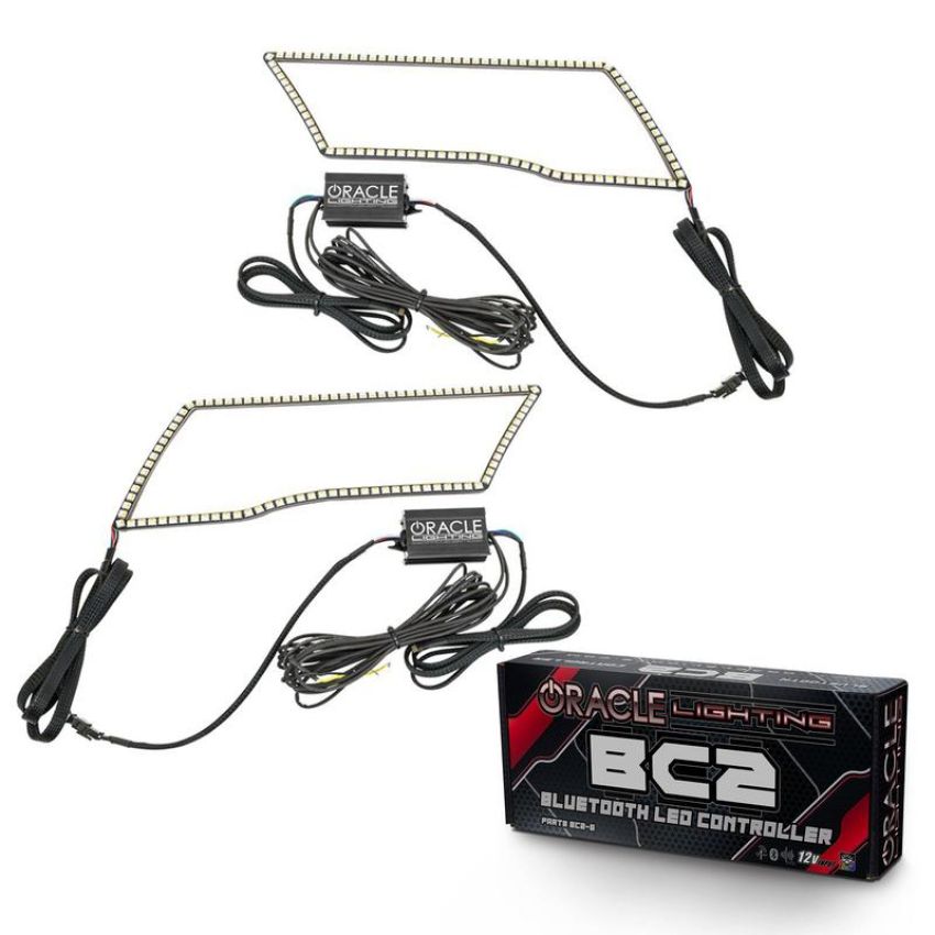 Oracle Lighting 1328-335 Switchback Quad Headlight Halo Kit, ColorSHIFT(tm) - BC1