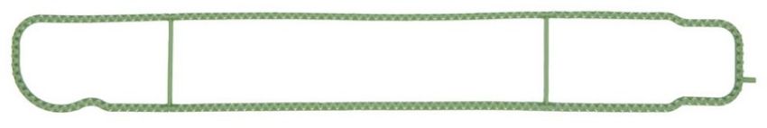 Ajusa 13284100 Gasket, Intake Manifold