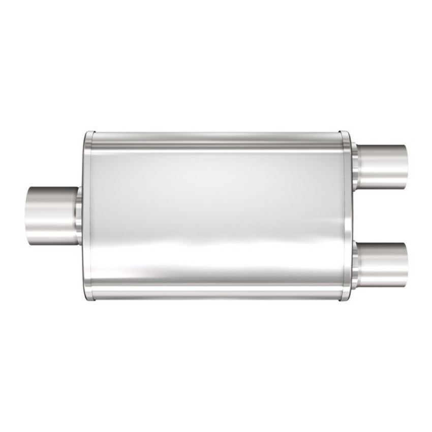 MagnaFlow Exhaust Products 13288 Multi-Chamber Performance Muffler; 3/2.5in. Center/Dual; 4x14x9 Body