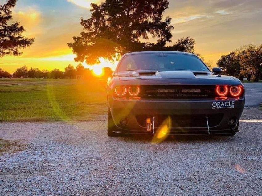 Oracle Lighting 1329-330 2015-2023 Dodge Challenger ColorSHIFT┬о RGB+W Headlight DRL Upgrade Kit