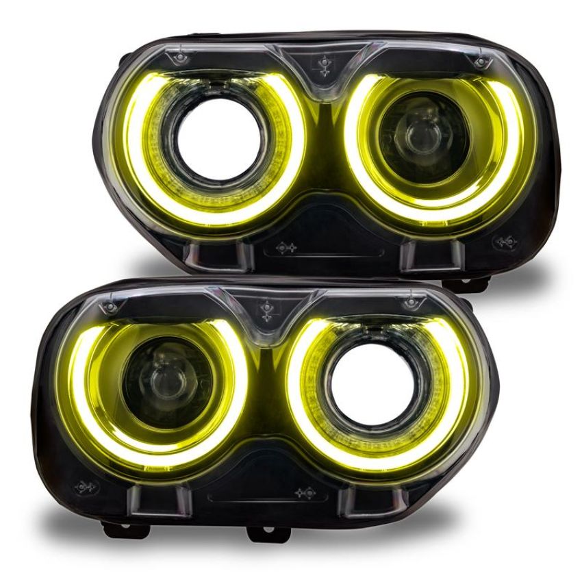Oracle Lighting 1329-335 2015-2023 Dodge Challenger ColorSHIFT┬о RGB+W Headlight DRL Upgrade Kit