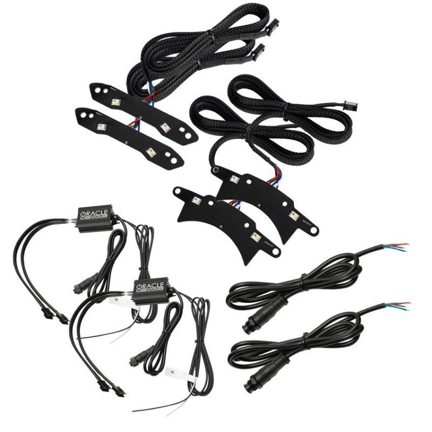 Oracle Lighting 1329-339 2015-2023 Dodge Challenger ColorSHIFT┬о RGB+W Headlight DRL Upgrade Kit
