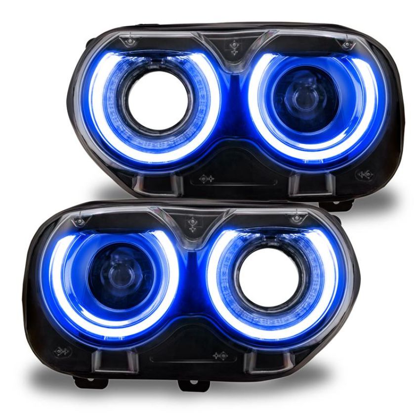 Oracle Lighting 1329-339 2015-2023 Dodge Challenger ColorSHIFT┬о RGB+W Headlight DRL Upgrade Kit