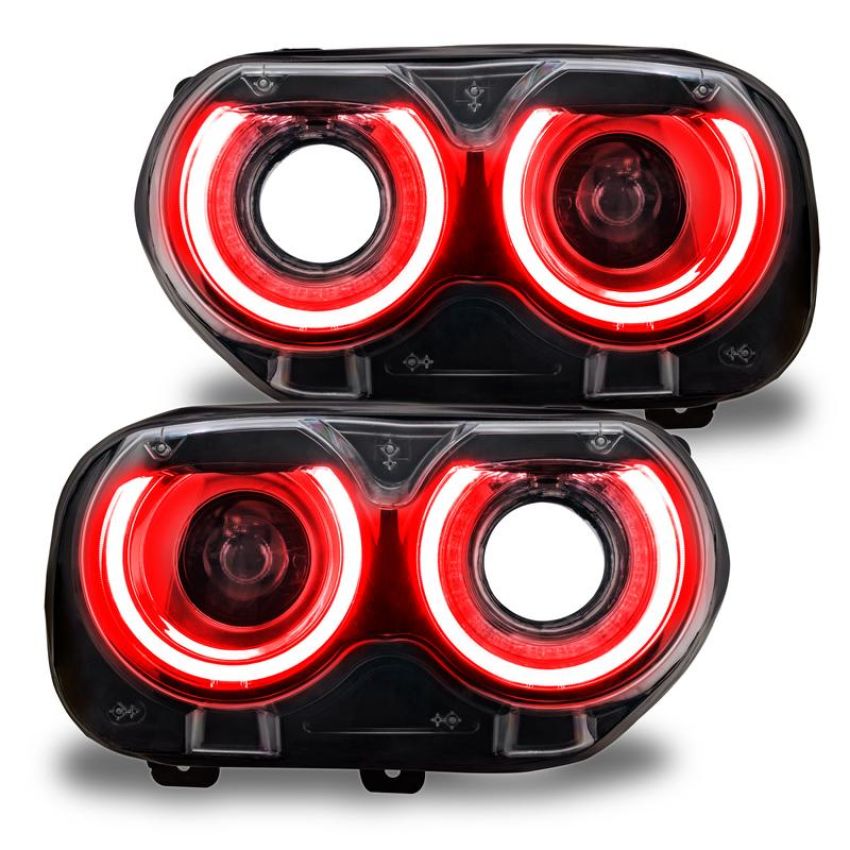 Oracle Lighting 1329-504 2015-2023 Dodge Challenger ColorSHIFT┬о RGB+W Headlight DRL Upgrade Kit