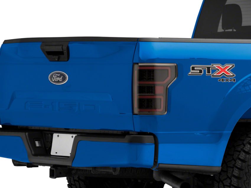 Raxiom T548144 18-20 Ford F-150 Axial Series LED Tail Lights w/ SEQL Turn Signals- Blk Housing (Clear Lens)