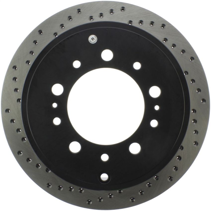 Stoptech 128.44157R Drilled Sport Brake Rotor