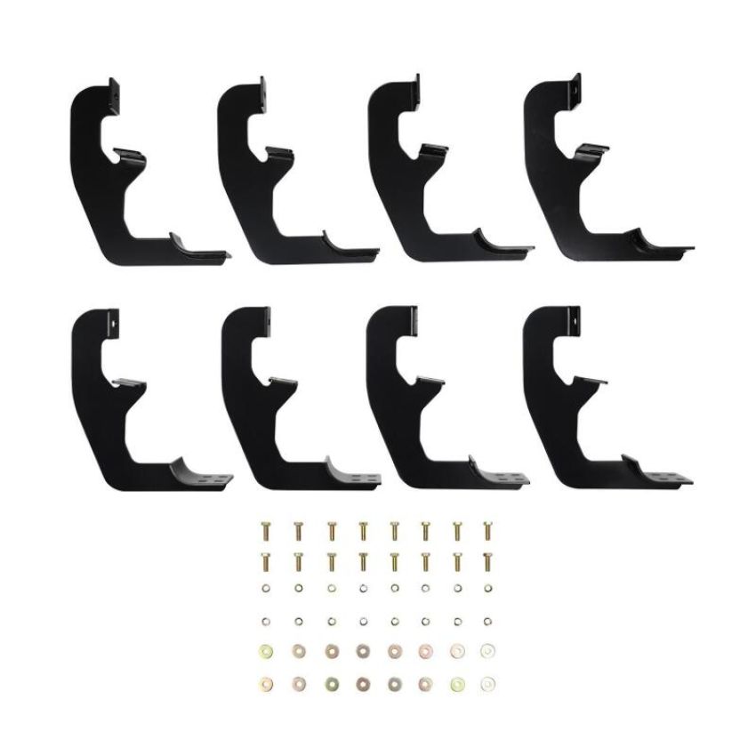 Westin 22-2255 2019 Chevrolet Silverado/Sierra 1500 Double/CC Premier Oval Nerf Step Bar Mount Kit - Black