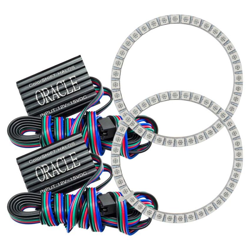 Oracle Lighting 1332-333 LED Fog Halo Kit, ColorSHIFT