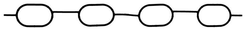 Ajusa 13323400 Gasket, Intake Manifold