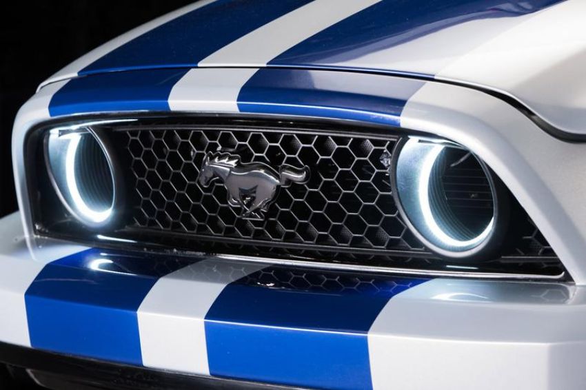 Oracle Lighting 1334-001 2013-2014 Ford Mustang Surface Mount LED Fog Light Halo Kit (Grill Style)