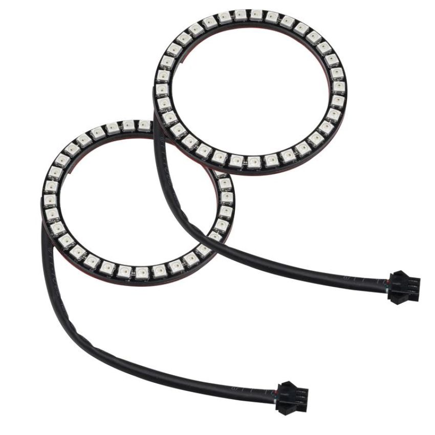 Oracle Lighting 1335-332 Dynamic ColorSHIFT(r) DRL Upgrade Kit with Halo Kit & Sequential Turn Signals