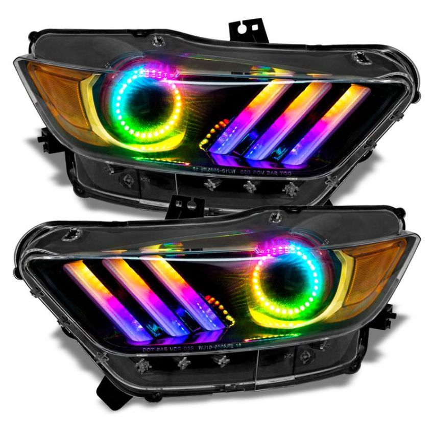 Oracle Lighting 1335-332 Dynamic ColorSHIFT(r) DRL Upgrade Kit with Halo Kit & Sequential Turn Signals