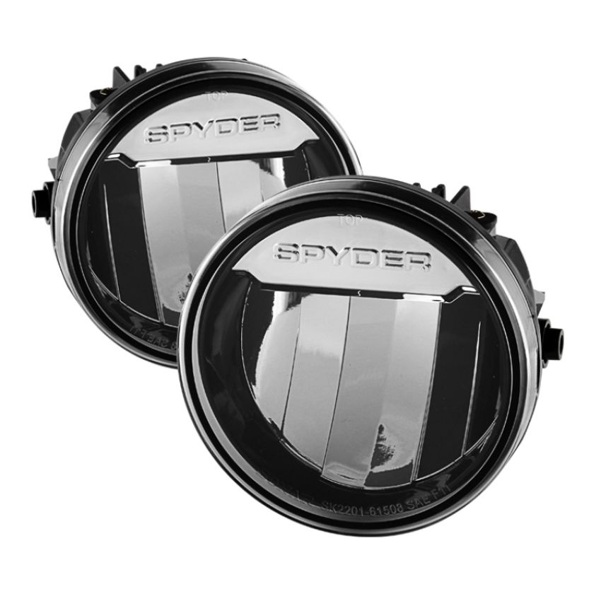SPYDER 5081063 LED Fog Lights - Chrome