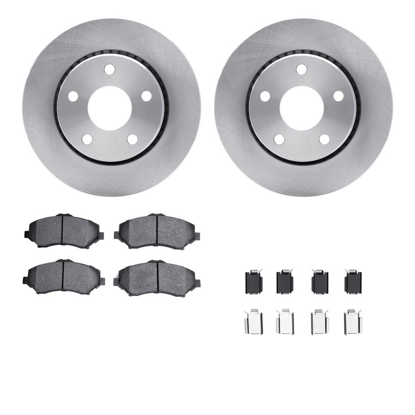 Dynamic Friction 6612-42049 Rotor Kit
