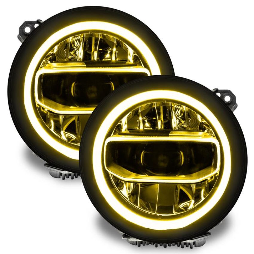Oracle Lighting 1346-330 Jeep Wrangler JL/Gladiator JT ColorSHIFT RGB+W Headlight DRL Kit - w/RF Cont.