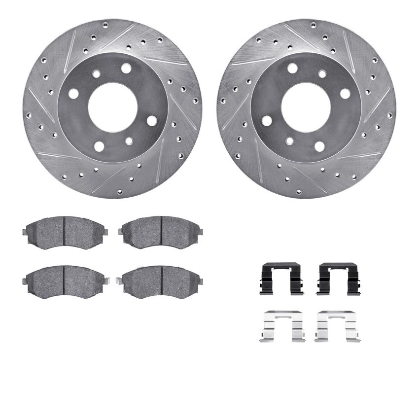 Dynamic Friction 7512-67028 Rotor Kit