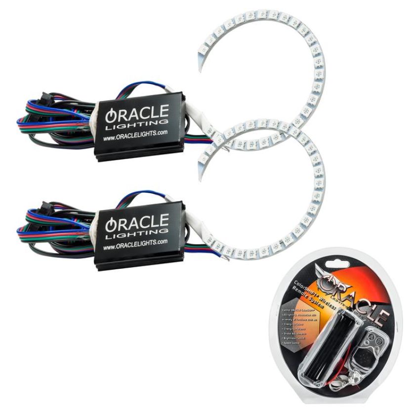 Oracle Lighting 1347-330 ORACLE Lighting 2018-2023 Ford Mustang LED Headlight Halo Kit