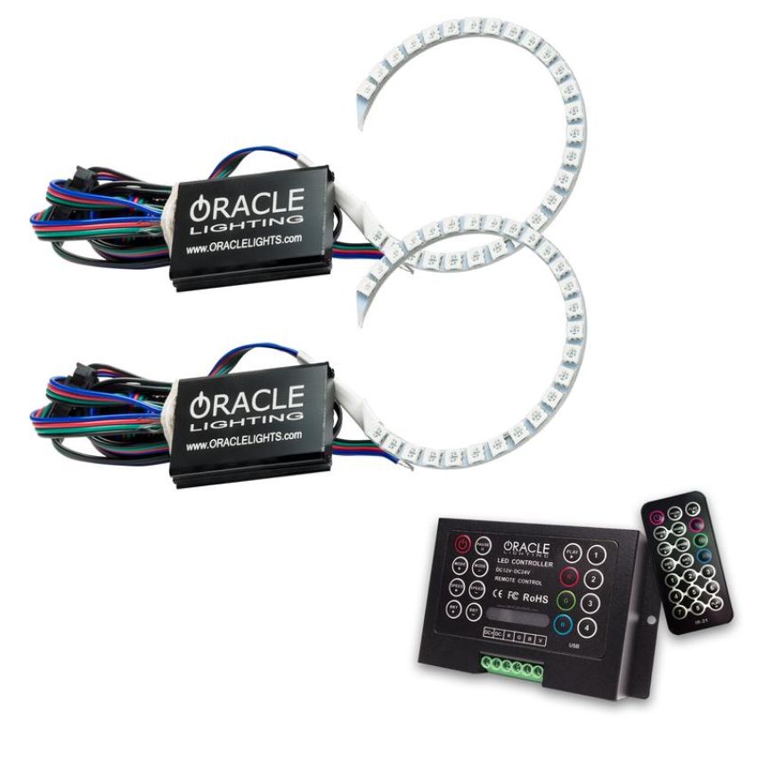 Oracle Lighting 1347-333 ORACLE Lighting 2018-2023 Ford Mustang LED Headlight Halo Kit