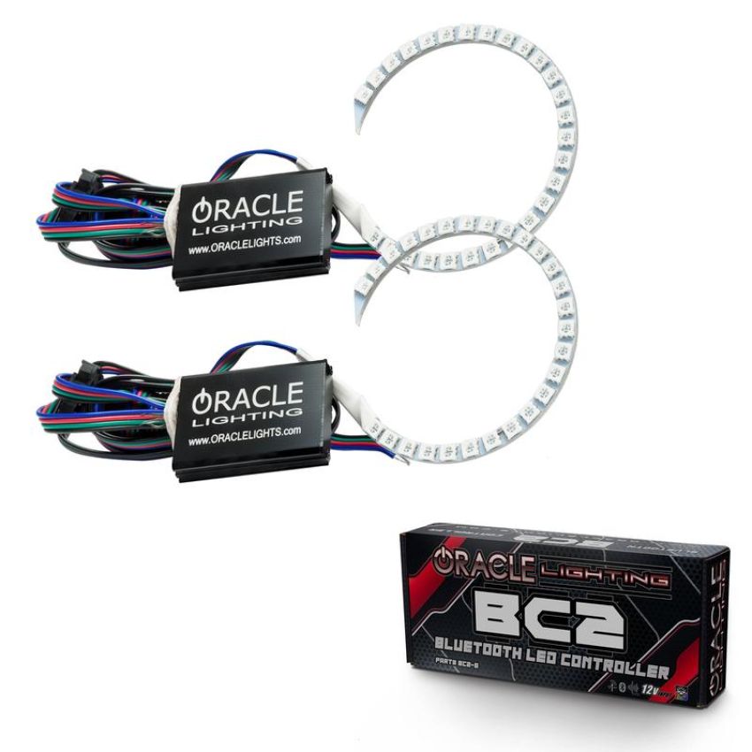 Oracle Lighting 1347-335 ORACLE Lighting 2018-2023 Ford Mustang LED Headlight Halo Kit
