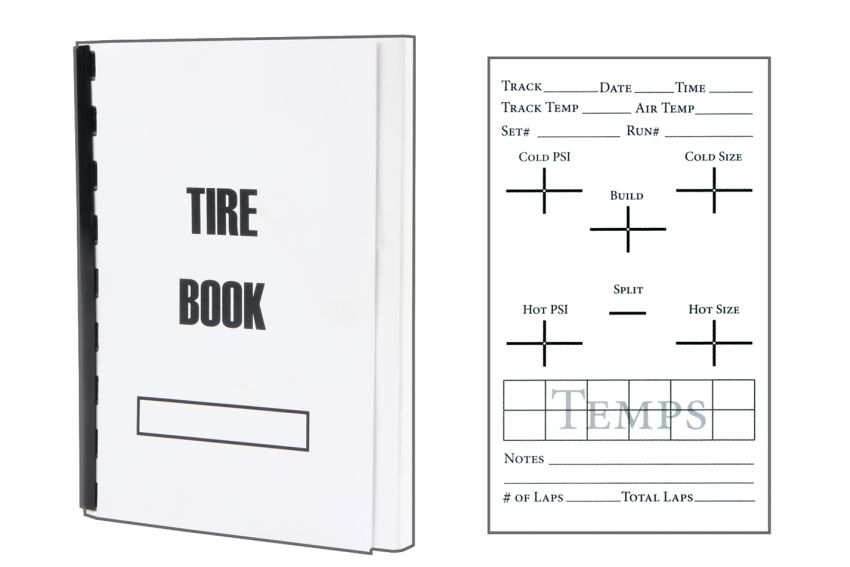 ALLSTAR PERFORMANCE ALL041 Asphalt Tire Book