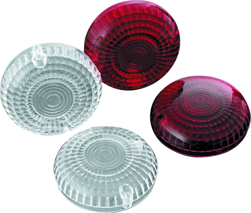 Kuryakyn 2266 Replacement Turn Signal Lenses Clear