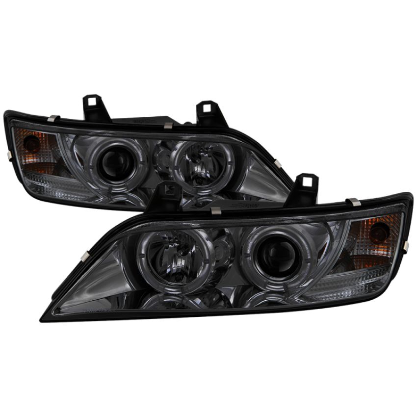 SPYDER 5009104 Projector Headlights - LED Halo - Smoke