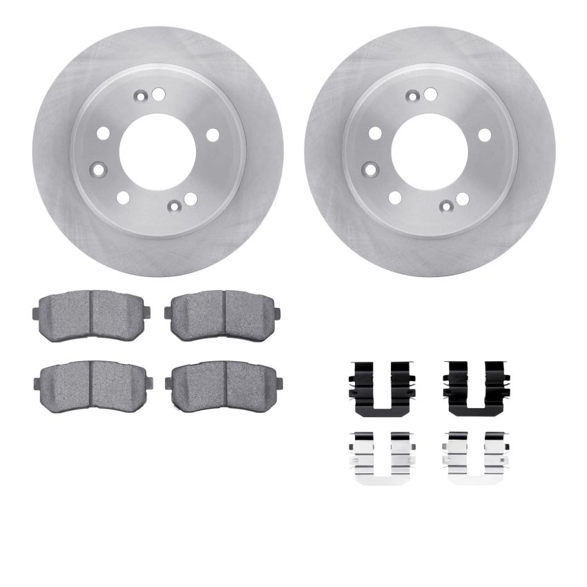 Dynamic Friction 6512-03288 Rotor Kit