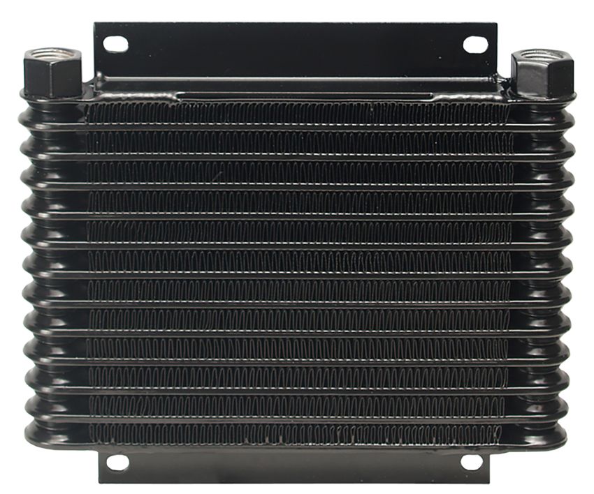 Derale 13613 13 Row Series 9000 Plate & Fin Transmission Cooler Kit, 1/2