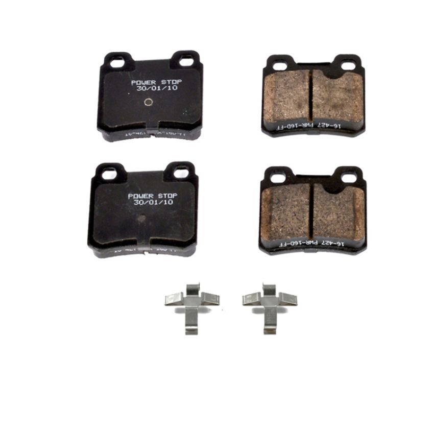 PowerStop 17-427 PowerStop - Z17 Low-Dust Ceramic Brake Pads with Hardware