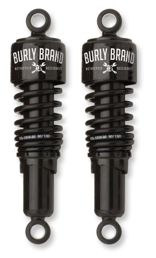 Burly Brand B28-1203B FLH Shocks - Black