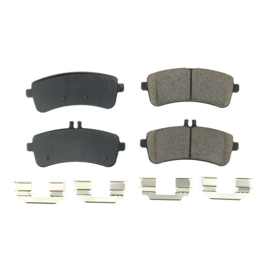 PowerStop 17-1681 PowerStop - Z17 Low-Dust Ceramic Brake Pads with Hardware