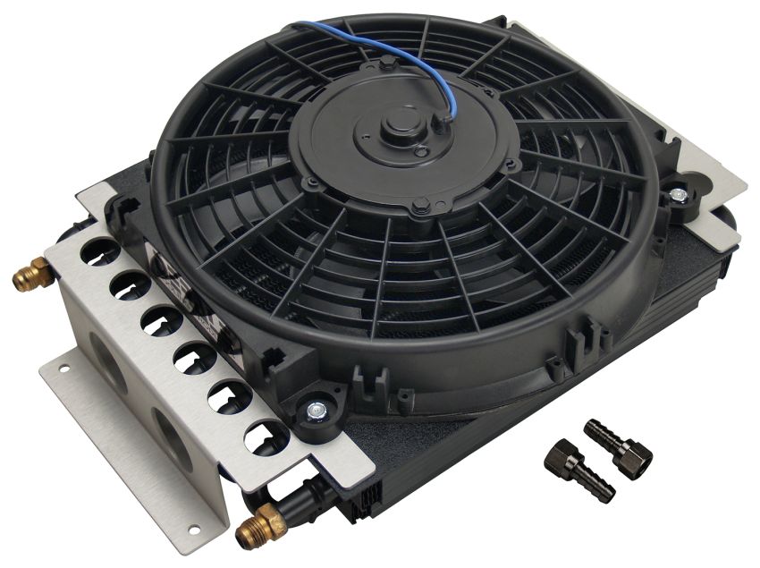 Derale 13700 16 Pass Electra-Cool Remote Fluid Cooler, -6AN