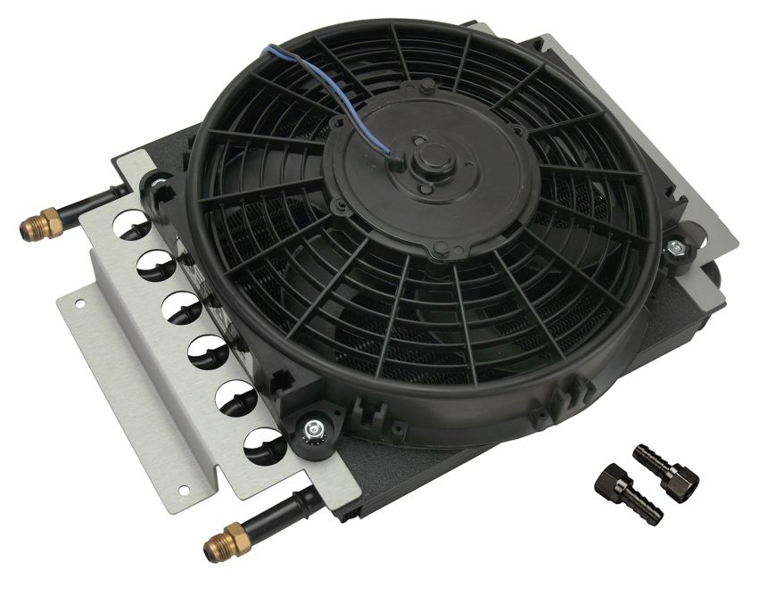 Derale 13720 8 Pass Electra-Cool Remote Cooler, -6AN Inlets
