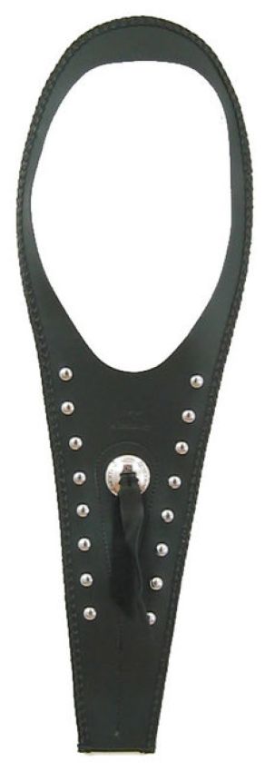 Mustang Motorcycle 93158 Mustang 99-11 Yamaha V-Star 1100, 00-11 Classic Tank Bib w/Studs - Black