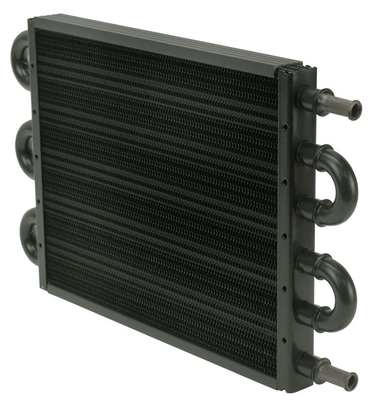 Derale 13731 6 Pass Econo-Cool Tube & Fin Replacement Cooler, 11/32