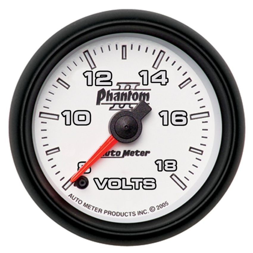 AutoMeter 7591 GAUGE, VOLTMETER, 2 1/16