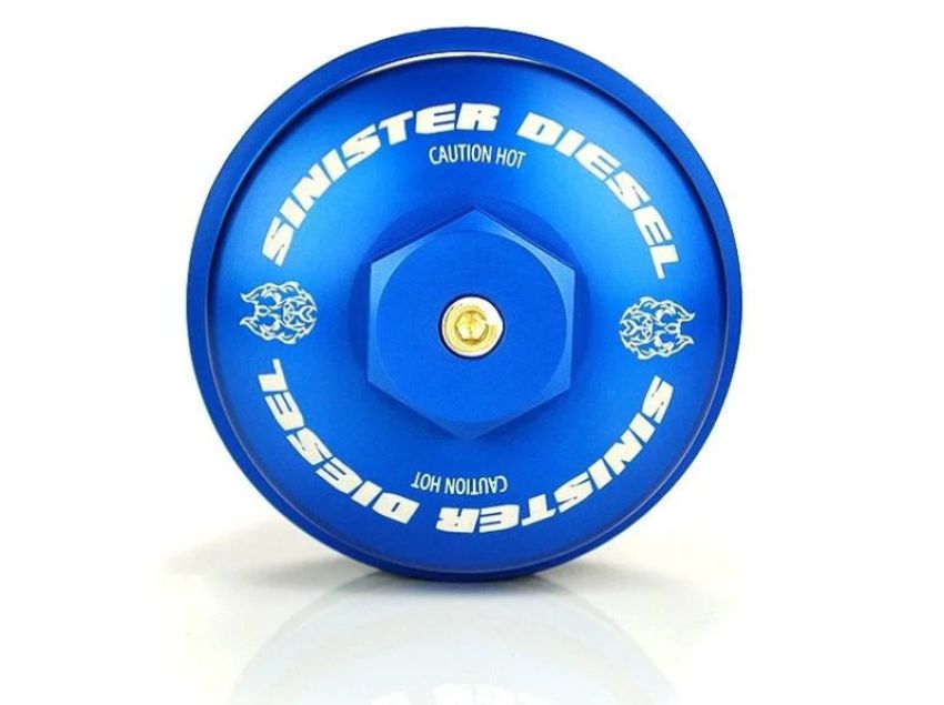 Sinister Diesel SD-OFC-FORD-03 03-10 Ford Powerstroke 6.0L/6.4L Oil Filter Cap