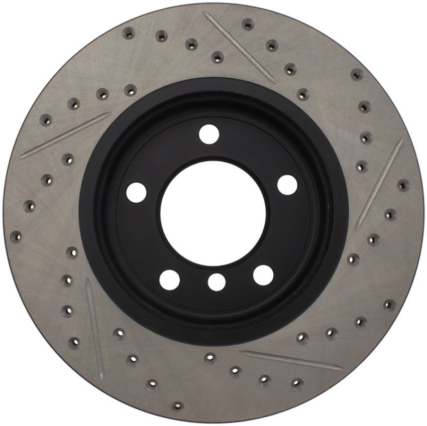 Stoptech 127.34048R Power Slot 01-02 BMW Z3 / 03-09 Z4 / 3 Series Front Right Drilled & Slotted Rotor