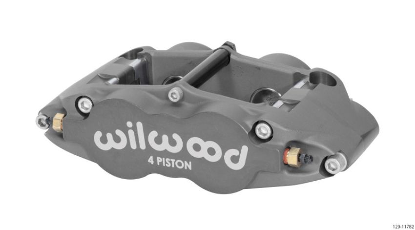 Wilwood 120-11782 Caliper-Narrow Superlite 4R - Ano 1.12/1.12in Pistons 1.10in Disc