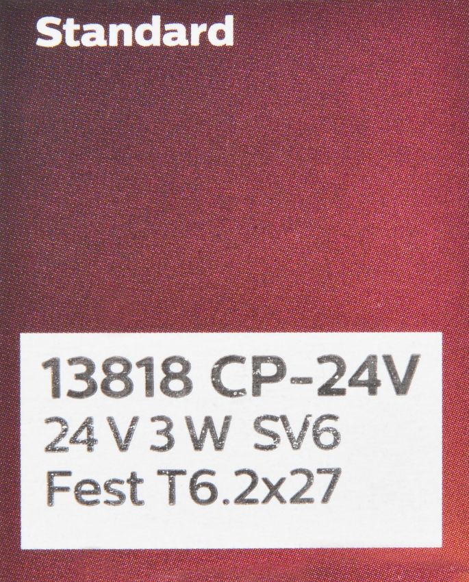 Philips R10WCP-24V Philips Standard Minature R10W-24v Pack of 10