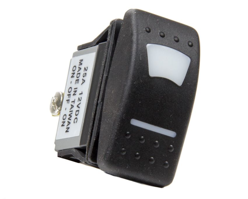 QUICKCAR RACING PRODUCTS QRP52-615 Rocker Switch Lighted On /Off/On Green